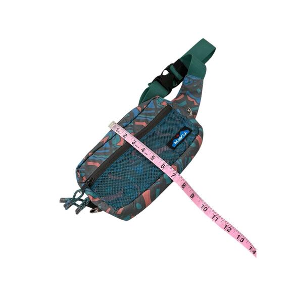 Kavu Point Sur Belt Bag Blue Gray Orange Hiking Climbing Small - Picture 5 of 6